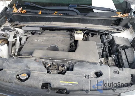 2017 Nissan Pathfinder Platinum из США, поврежденный, VIN 5N1DR2MM9HC627298